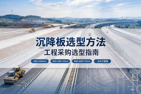 上党沉降板选择方法