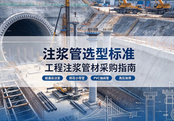 上党注浆管选型标准